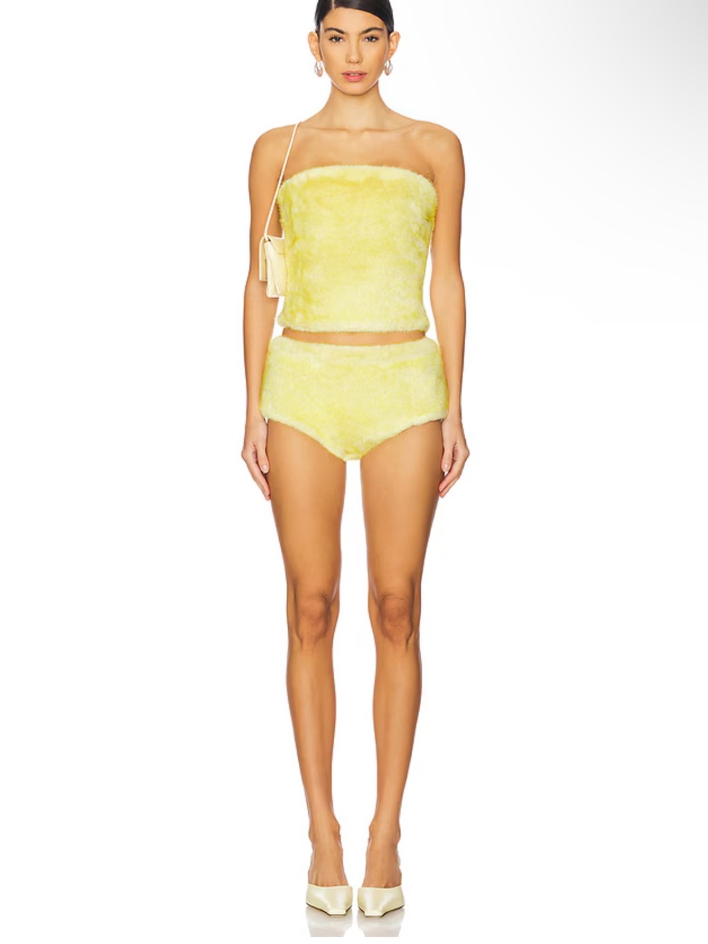 Cultnaked fur micro short set